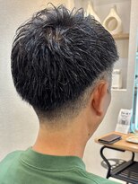 スーリール 戸畑店(Sourire)&nbsp;メンズショート40代　白髪そのまま
