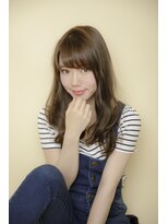 グレージュカラー/斜めバング/シルキーベージュ/銀座/髪質改善