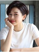 耳掛けショートボブ♪