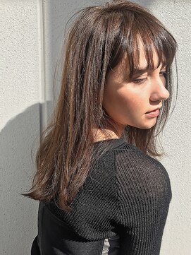 ソーコ 渋谷(SOCO) 【SUN】厚めバングフェザーロング