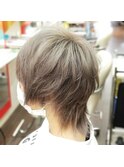 【植田修平】ショートでウルフなグレージュ