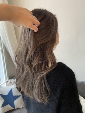 ネオリーブアイム 横浜西口店(Neolive aim) 透明感抜群☆外国人風！ラベンダーグレージュ