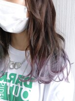 トムキャット(TOM CAT)&nbsp;ケアブリーチ グラデーション ラベージュ×ホワイトラベンダー