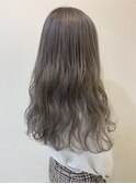 シアーグレージュ × ロングウェーブ