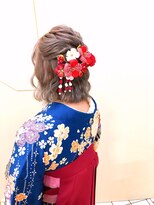 ヘアメイク ジェイエム&nbsp;ハーフアップ