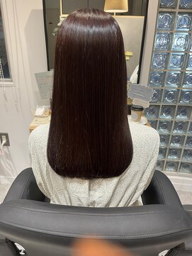 オールマイティービューティーモア(ALLMYTEA Beauty more+) 艶髪大人ロング/秋色レッドブラウン/[大宮駅]