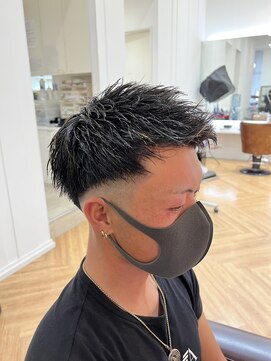 コワファースト  させぼ五番街店(COIFF1RST) アップバング×フェードスタイル☆