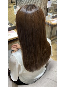 フィゼル あべのルシアス店(Aujua fizelle) 髪質改善ストレート＊井上慶太