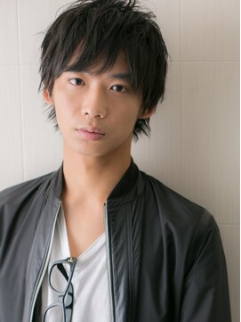 メンズヘア ビーセカンド 草加店(MENS HAIR B-2) 知的＆ちょい甘なグレージュアッシュの好感度スタイルR草加