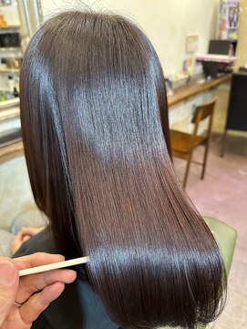 リリアン(Ririan) 【橋本】うる髪フルカラー+自社製品髪質改善トリートメント