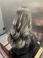 ボアップ(boappu)&nbsp;#エクステ#プルシール#ハイライト風#ロングヘア