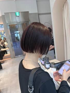 ガリカ 横浜(Gallica) 【後藤嵩広】大人っぽい丸みのあるショートボブ