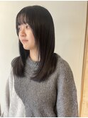 【Suzuki】顔まわりレイヤー×ミディアム