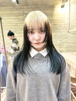 ヲタク(wotaku.)&nbsp;ルーツカラー抜きっぱなしブリーチケアブリーチダブルカラー