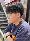 ソフトツイスト ツイストスパイラルパーマ 眉毛 マッシュ