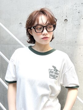 レトン 銀座(leton) カール/シアーカラー/ショートボブ/くせ毛/銀座/ショート