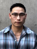 ビンゴ(BINGO)&nbsp;1787渋谷メンズカットハイトーンカラーバーバーフェードカット