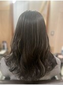 黒髪に・・・ナチュラルハイライト