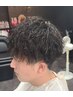 ★メンズ限定★カット＋ツイストスパイラルパーマ+モテカラー￥23,100→