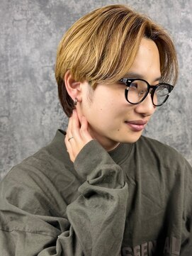 ヒロギンザ 仙台本店(HIRO GINZA) 仙台 センターパート メンズパーマ