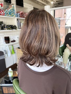 チェコリル 京都駅前店(Cyecoril) ダメージレス白髪染ぼかし特化salon!ハイライト/白髪染め