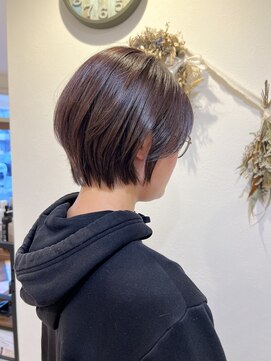 ルヴェール 本店(LeVert) ショート × ラベンダーカラー