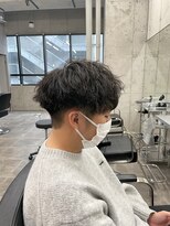 クリアバイフォレスト 流山おおたかの森(Clear by Forest.)&nbsp;刈り上げマッシュ×ソフトツイストパーマ