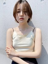 ミンクス 原宿店(MINX) 【MINX原宿表参道】前髪長めナチュラルショートボブ