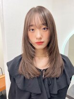 ガーデン 渋谷(GARDEN)&nbsp;ミディアムレイヤー/レイヤーカット/顔まわりカット/ワンカール