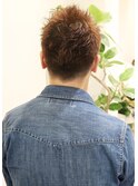 【 Ｉ. 】刈り上げツーブロックアップバング短髪　川口