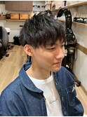 ミックスパーマ/ラフ/束感/フェード