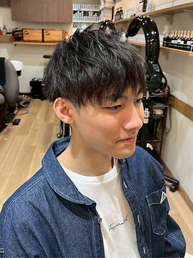 ラファンス 栗林店(LaFENCE) ミックスパーマ/ラフ/束感/フェード