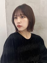 ロンドフルール 大宮東口(Lond fleur)&nbsp;イメチェン外ハネボブ美髪×ブリーチなしレイヤー韓国[大宮］