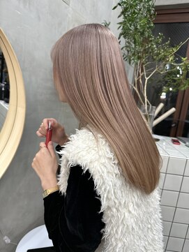 ソルトウォーター(SALT WATER) ピンクベージュ　ベージュカラー