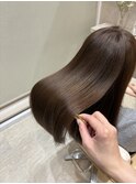 縮毛矯正×髪質改善で艶髪
