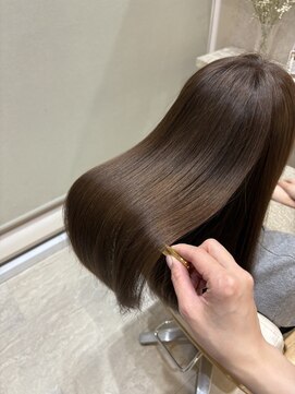 スレーヌサロンハナレ 北千住美容院(Sereine salon HANARE) 縮毛矯正×髪質改善で艶髪
