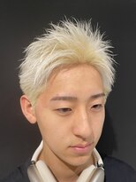 ヒロギンザ 仙台本店(HIRO GINZA)&nbsp;【仙台】ホワイトブリーチ×スパイキーショート