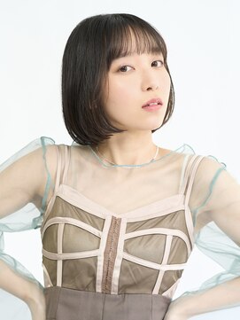 ピークアブー アヴェダ アトレ恵比寿(PEEK-A-BOO AVEDA) 大人可愛いボブ/ショートボブ/前髪ありボブ/丸みボブ/王道ボブ