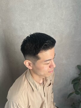 デン 仙台店(DEN) フェザーパーマ/スパイキーショート[榴岡/メンズ/理容室]