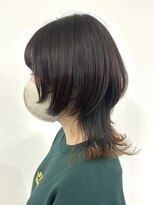 ルアン 上通り(ruen) 個性派☆ミディアムウルフ ruen 熊本 田口紗羅