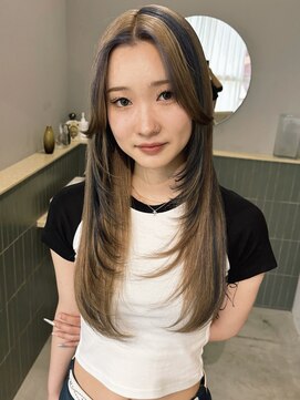 キオク(KIOX) ベージュ パープル デザイン