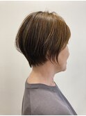 コンパクトショートボブ