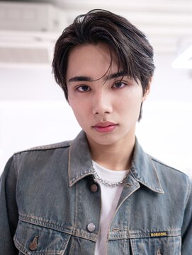 ハバナ 渋谷(HAVANA) 【ナチュラルセンターパート】メンズヘア/ニュアンスパーマ