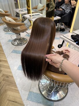 ロンドプランタン 恵比寿(Lond Printemps) 〇へーゼルグレージュ アッシュブロンド チャコールグレー