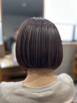 《扱いやすさ抜群のミニボブ》