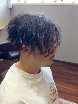 ツイストスパイラル【メンズ/パーマ/眉毛/沖縄市/美里】