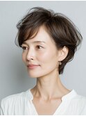 クラゲヘアー/小顔/ココアベージュ/オリーブグレー/川西