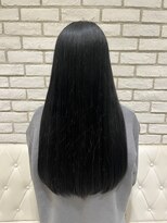 アッシュ 十日市場店(Ash) インナーカラー ネイビーパープル