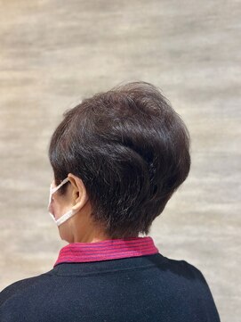 ルシードスタイル ナチュールトゥ(LUCIDO STYLE nature to) 丸みシルエットの大人ショートヘア