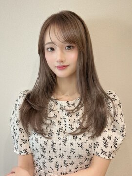 ウィクシーミミ 栄矢場町店(wixy mimi) 【SEITO】似合わせワンホンスタイル×透明感カラー